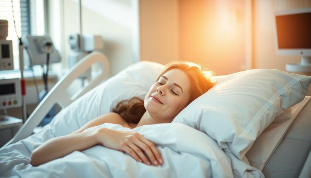 Recuperação pós-cesariana