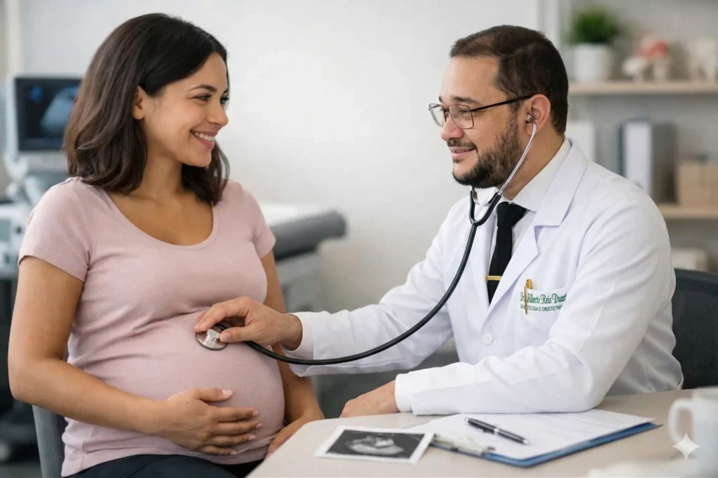 Como funciona o pré-natal de risco habitual