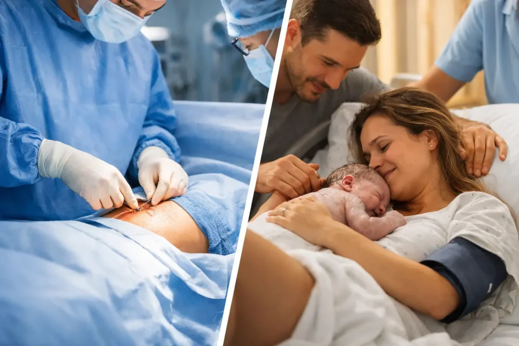 Cesariana vs parto vaginal: como decidir