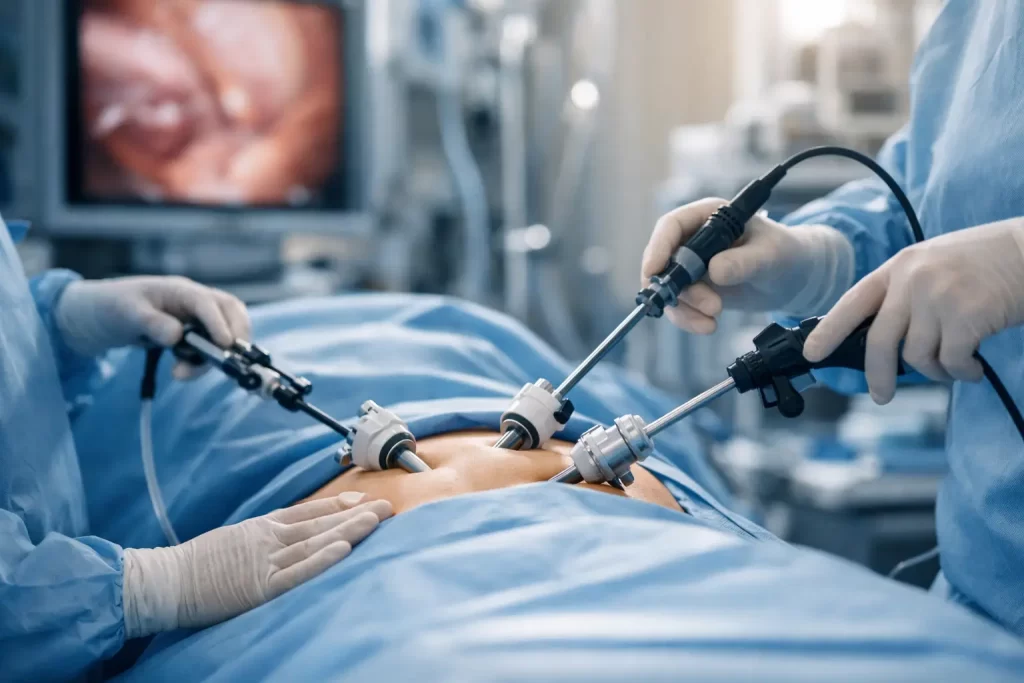 Cirurgia ginecológica minimamente invasiva