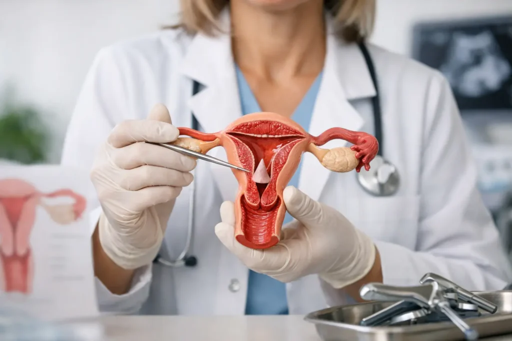 Guia completo da conização cervical