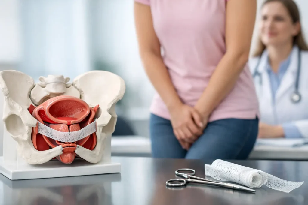 Tratamento de incontinência urinária com sling
