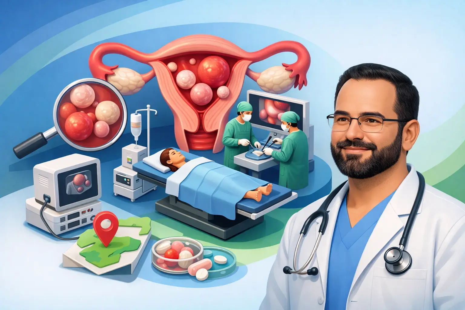 Cirurgia de mioma no Pará: quando indicar