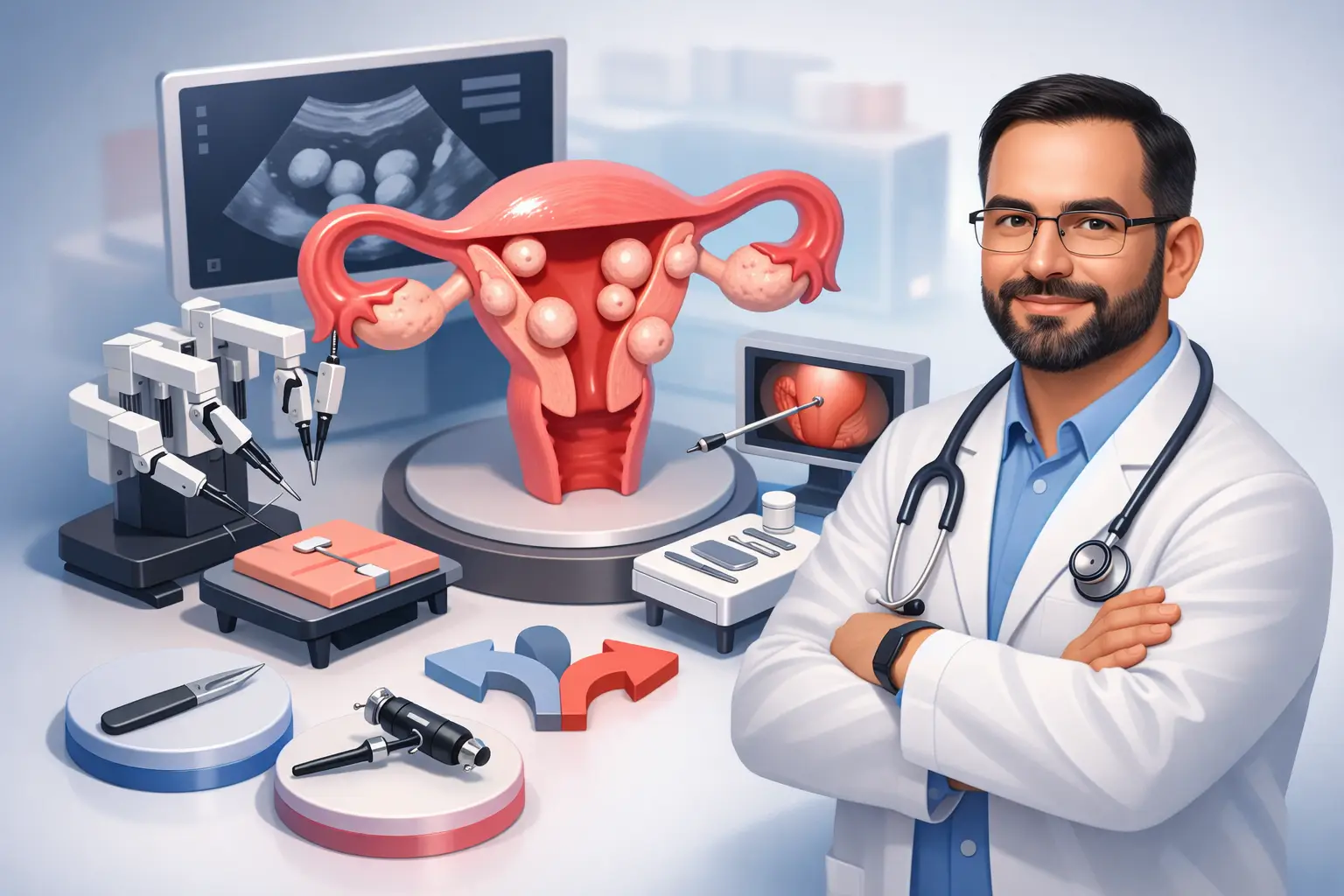 Como escolher cirurgia para mioma