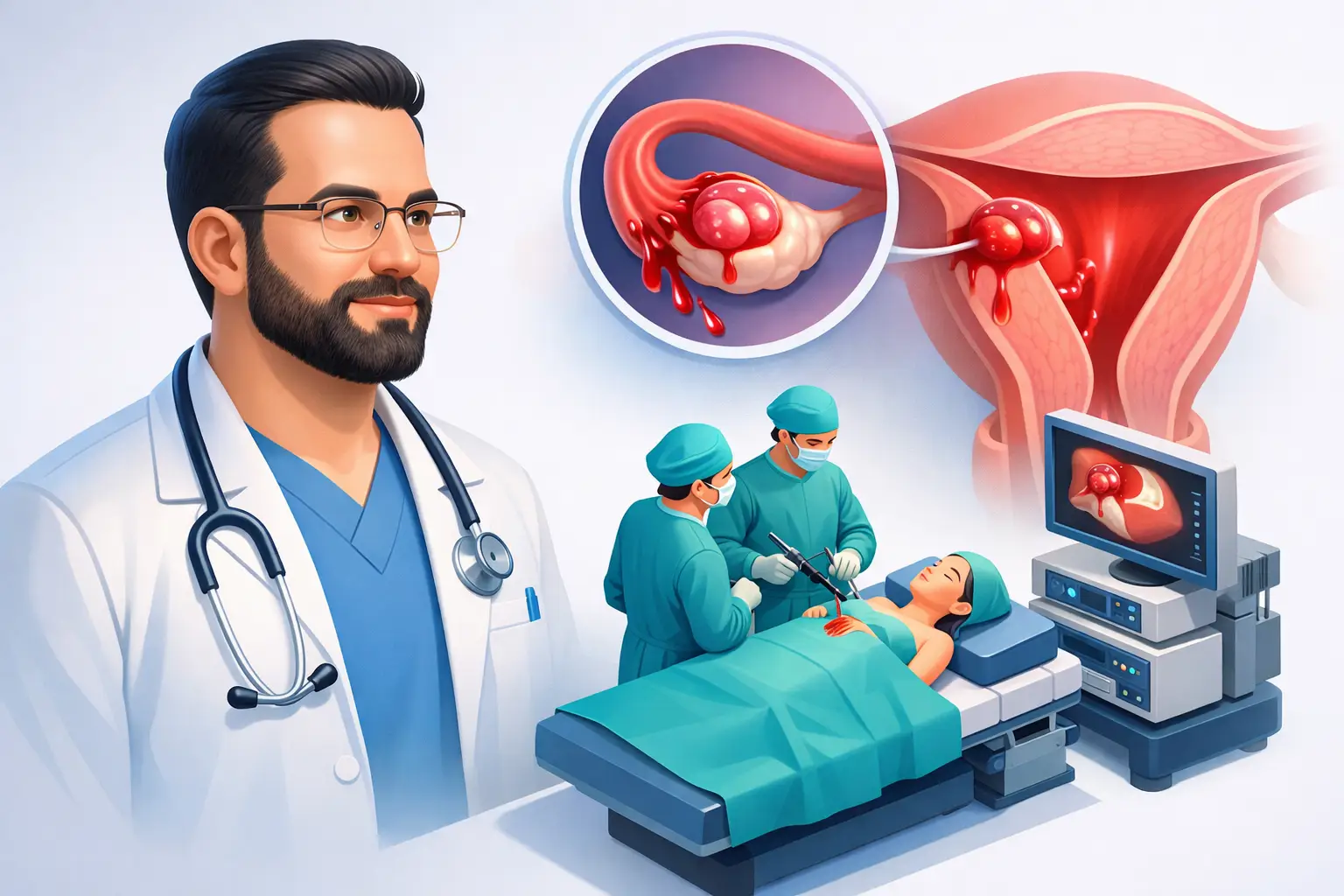 Quando fazer cirurgia para gravidez ectópica?