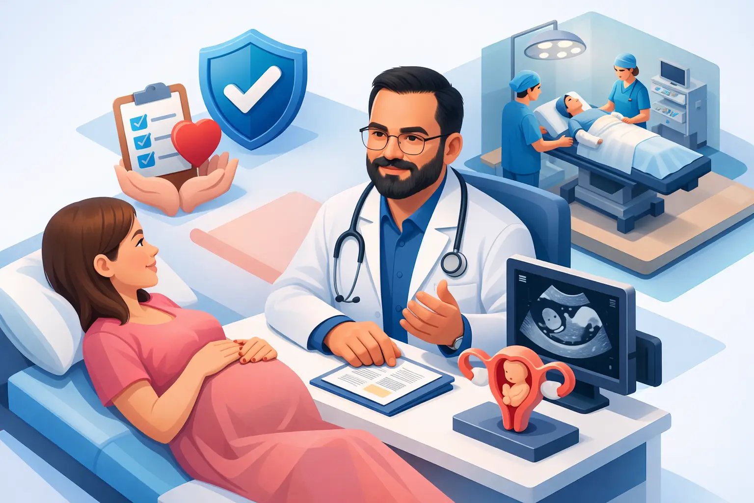 Como escolher obstetra para cesárea com segurança