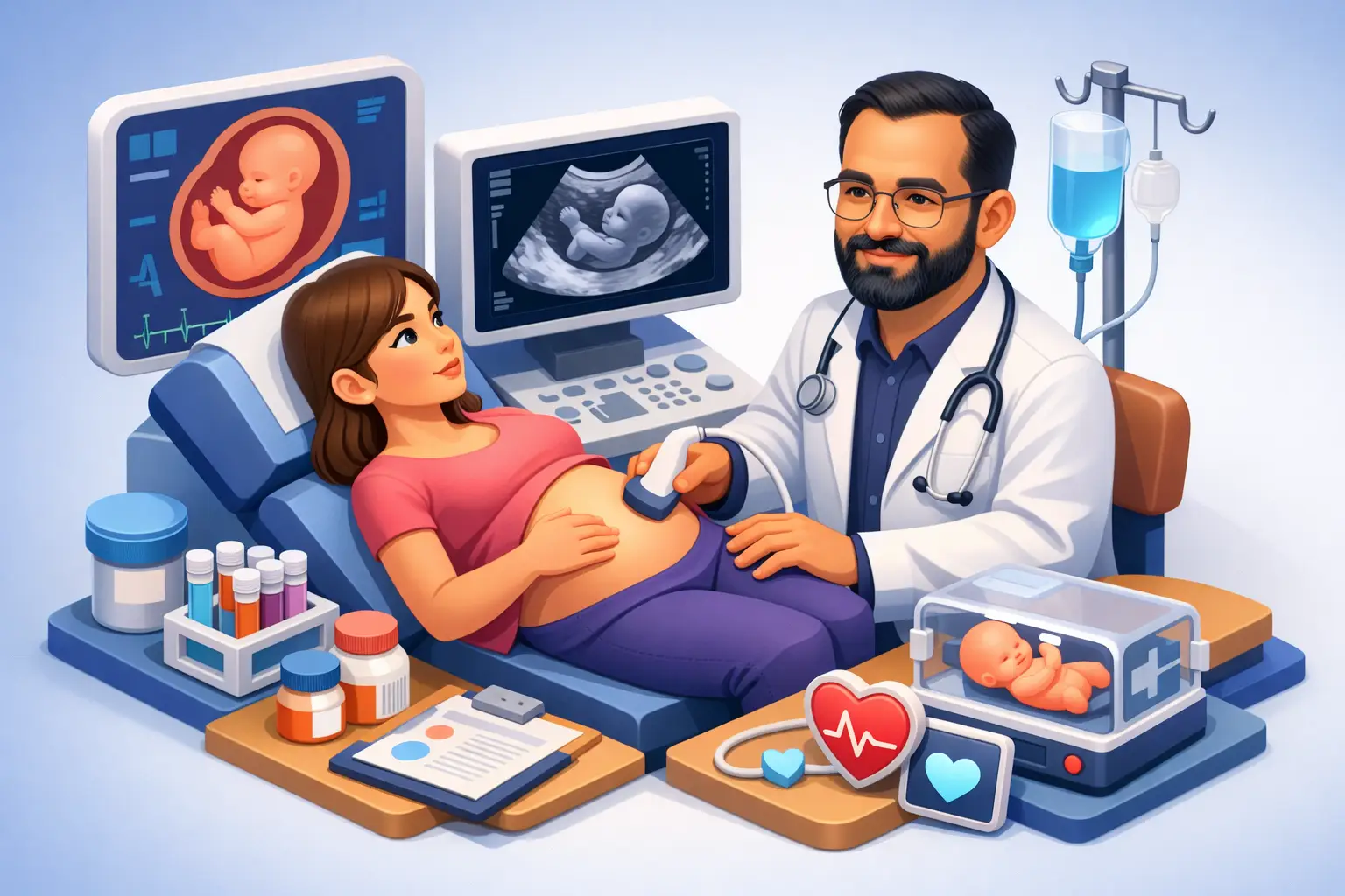 Como funciona o pré-natal de alto risco?