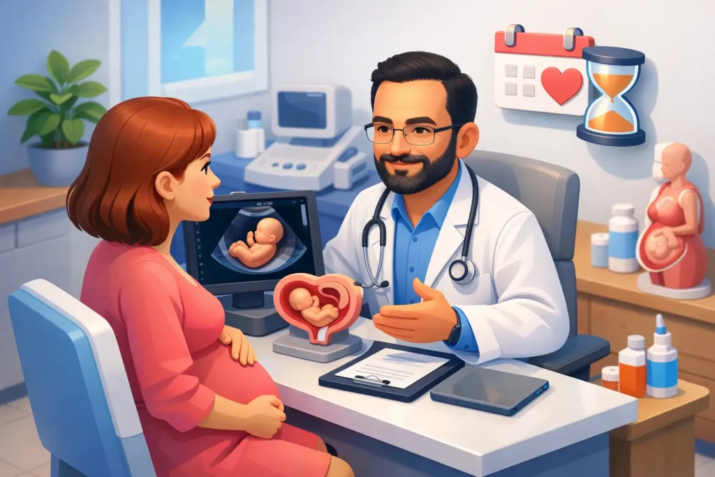 Quando procurar obstetra na gravidez com segurança