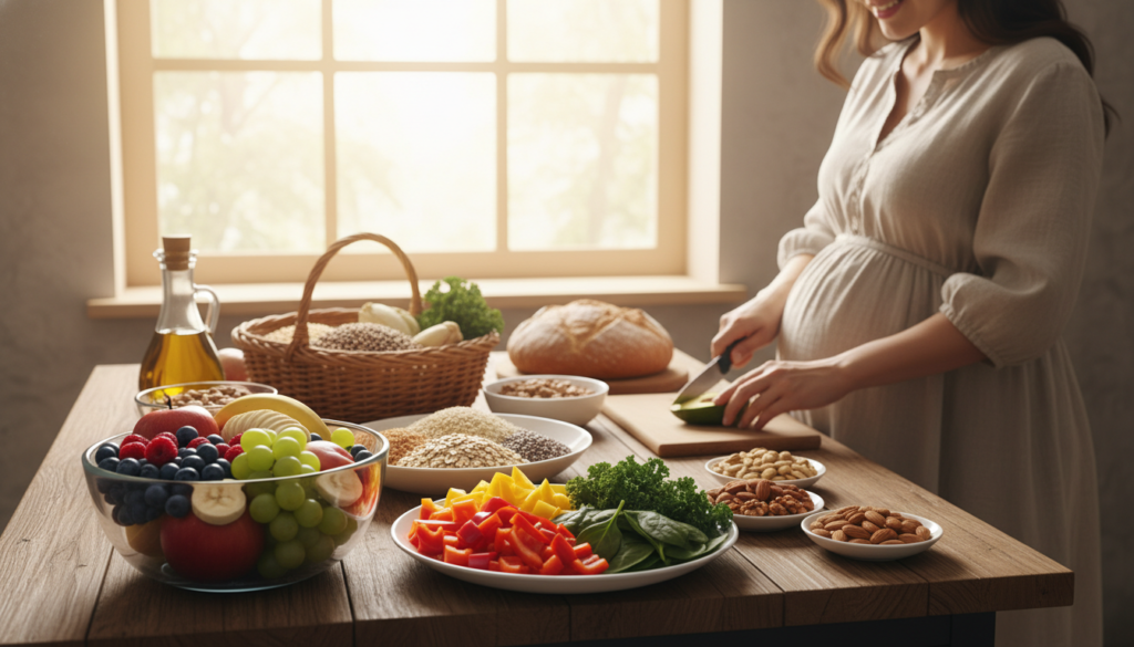 alimentação gestação