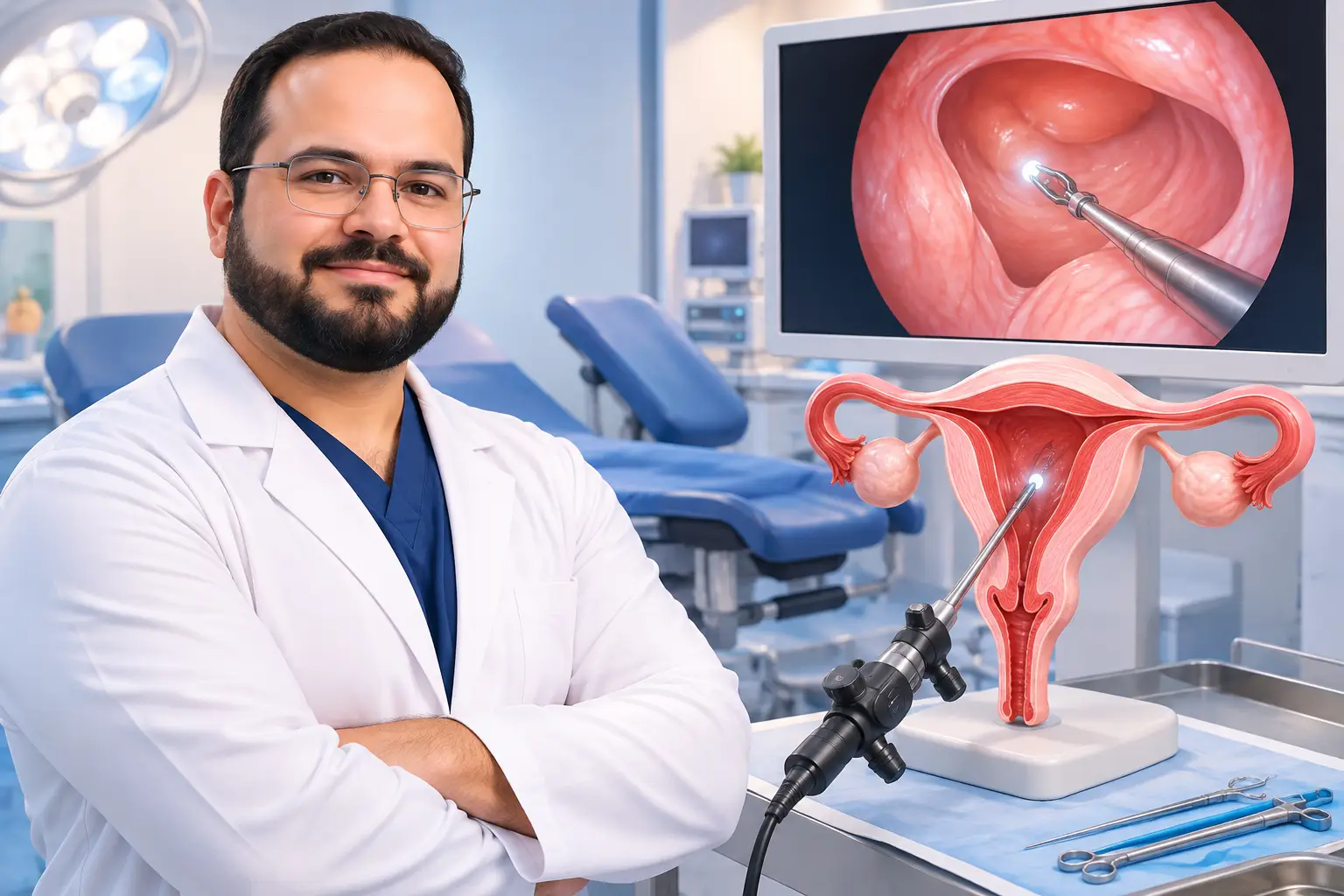 Benefícios da histeroscopia cirúrgica uterina