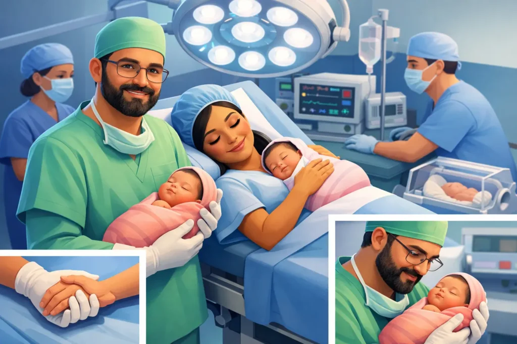 Cesárea humanizada em Ananindeua com segurança