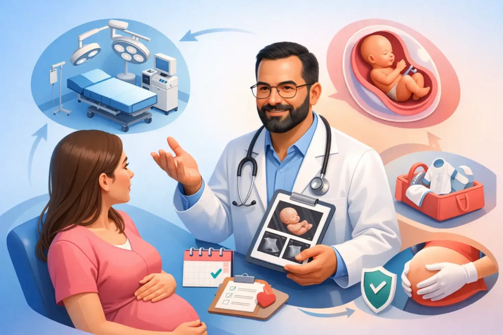 Como planejar um parto cesáreo seguro com confiança