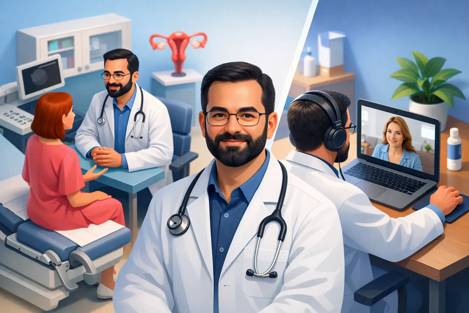 Consulta presencial ou telemedicina ginecológica?