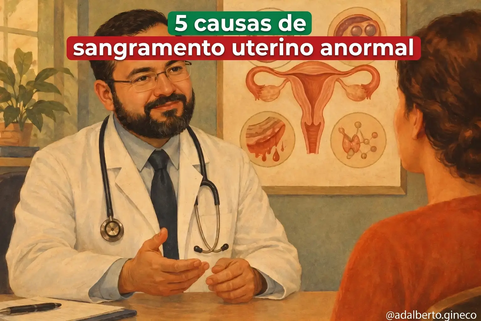 5 causas de sangramento uterino anormal