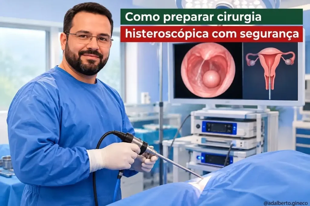 Como preparar cirurgia histeroscópica com segurança