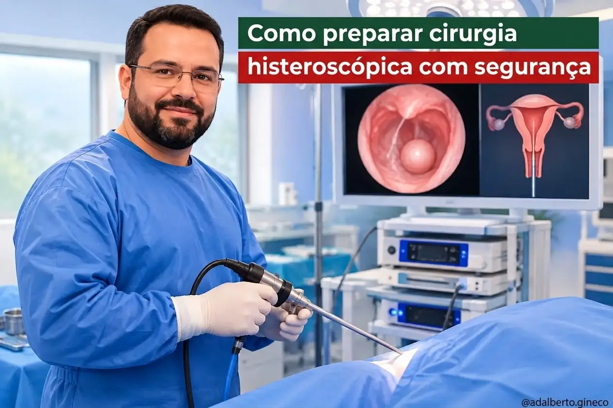 Como preparar cirurgia histeroscópica com segurança