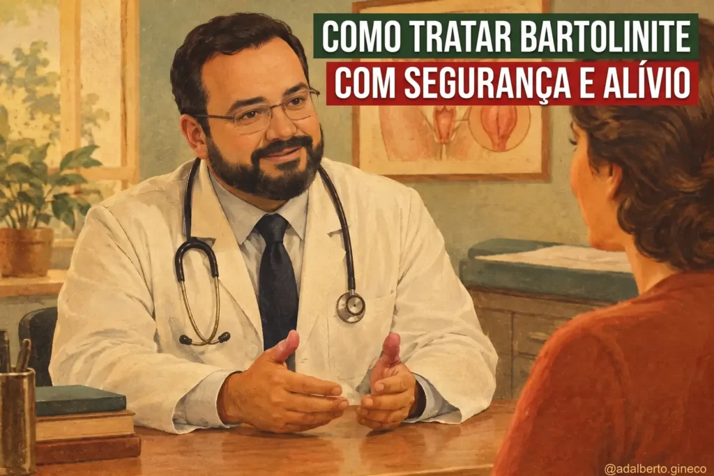 Como tratar bartolinite com segurança e alívio