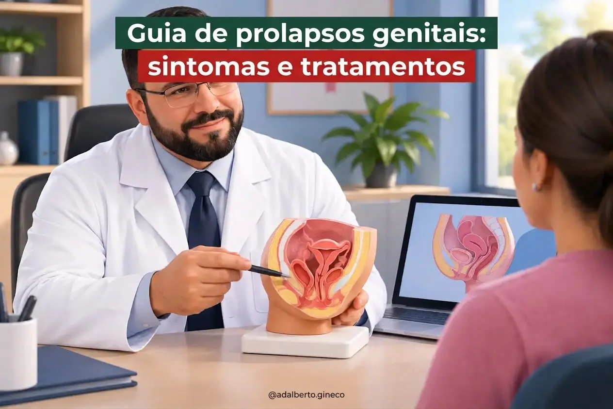 Guia de prolapsos genitais: sintomas e tratamentos