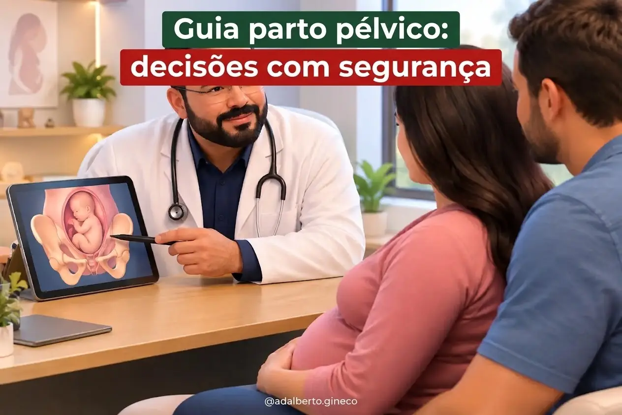 Guia parto pélvico: decisões com segurança