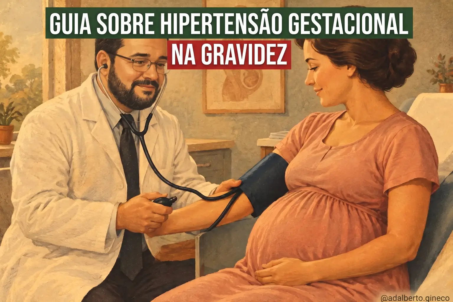 Guia sobre hipertensão gestacional na gravidez